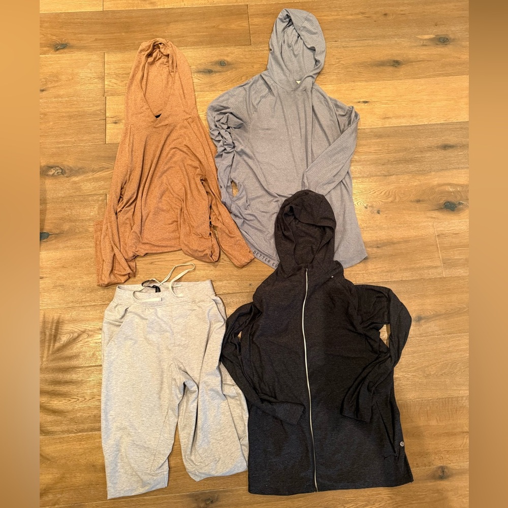 Lululemon Athletica  Zip up / jogger / 2 x hoodie package